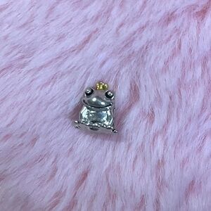 S925 ALE Prince Frog Silver charm